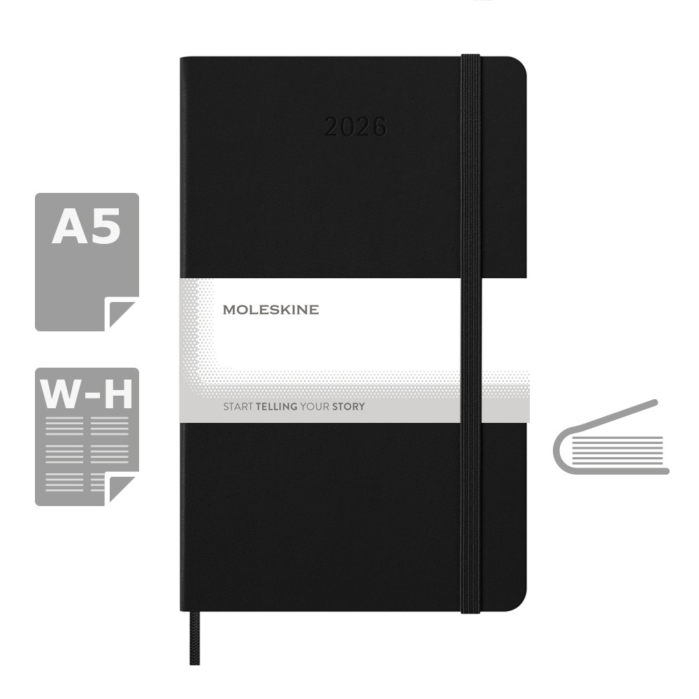 Kalendarz MOLESKINE 2026 P104888X AX-VM396-03/2026