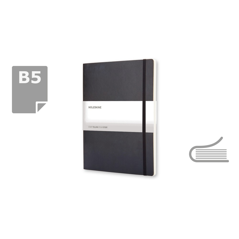 MOLESKINE Notatnik ok. B5 P007559X AX-VM402-W