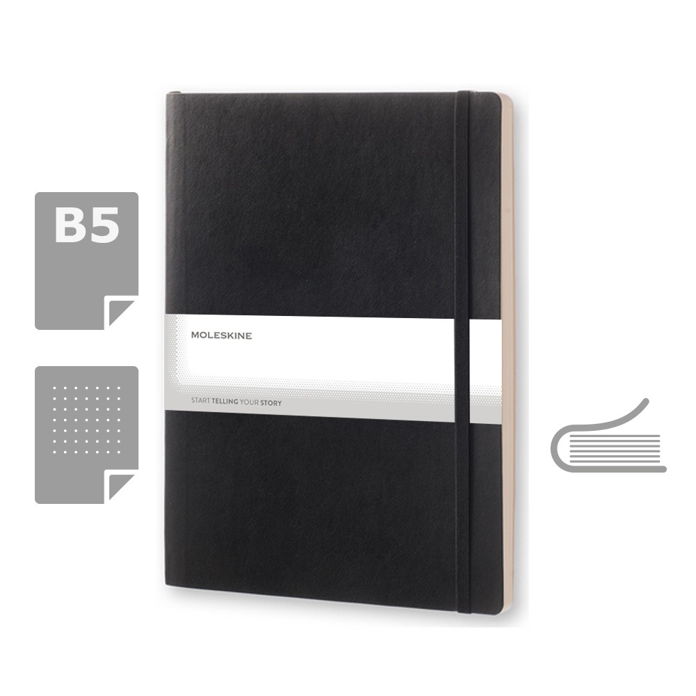 MOLESKINE Notatnik ok. B5 P106598X AX-VM408-W