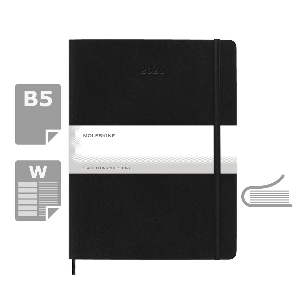 Kalendarz MOLESKINE 2026 P104892X AX-VM493-W