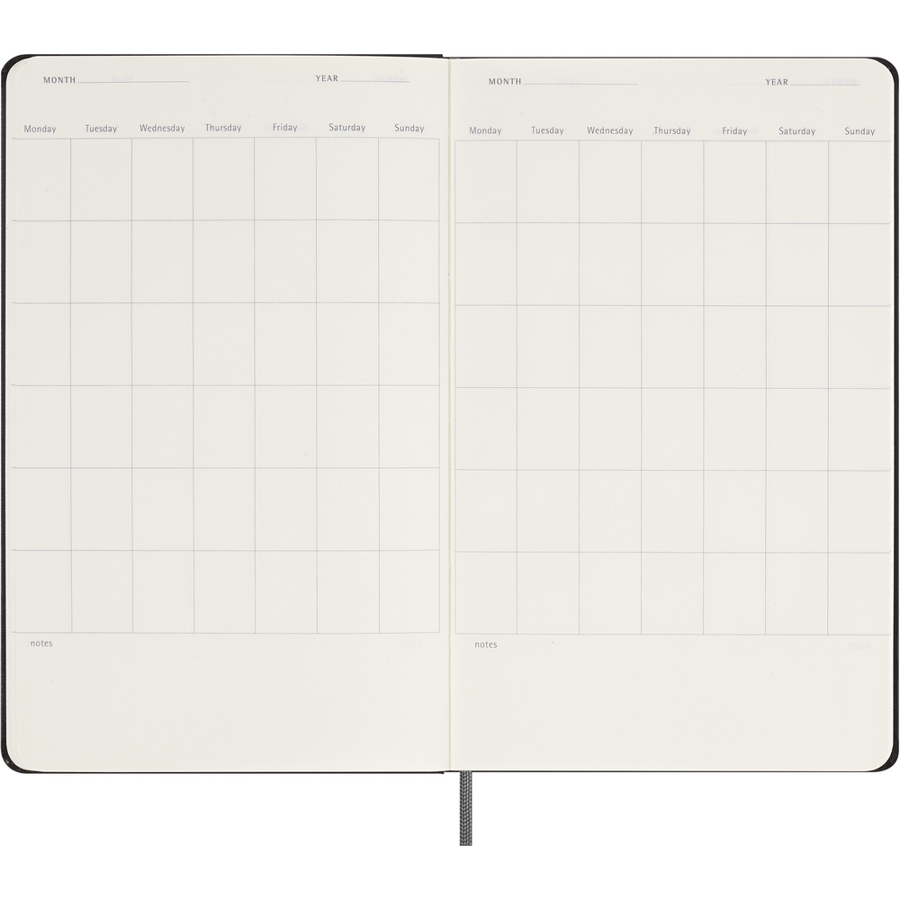 Spiralny kalendarz MOLESKINE UNDATED P104895X