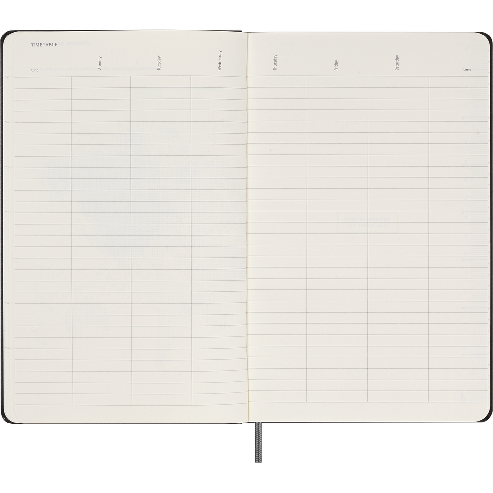 Spiralny kalendarz MOLESKINE UNDATED P104895X