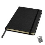 Notes tekturowy w twardej okładce z kieszonką / Kinygrid P090923P