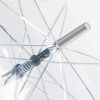 Automatyczny parasol transparentny z plastikową rączką / Sinrain P090172P