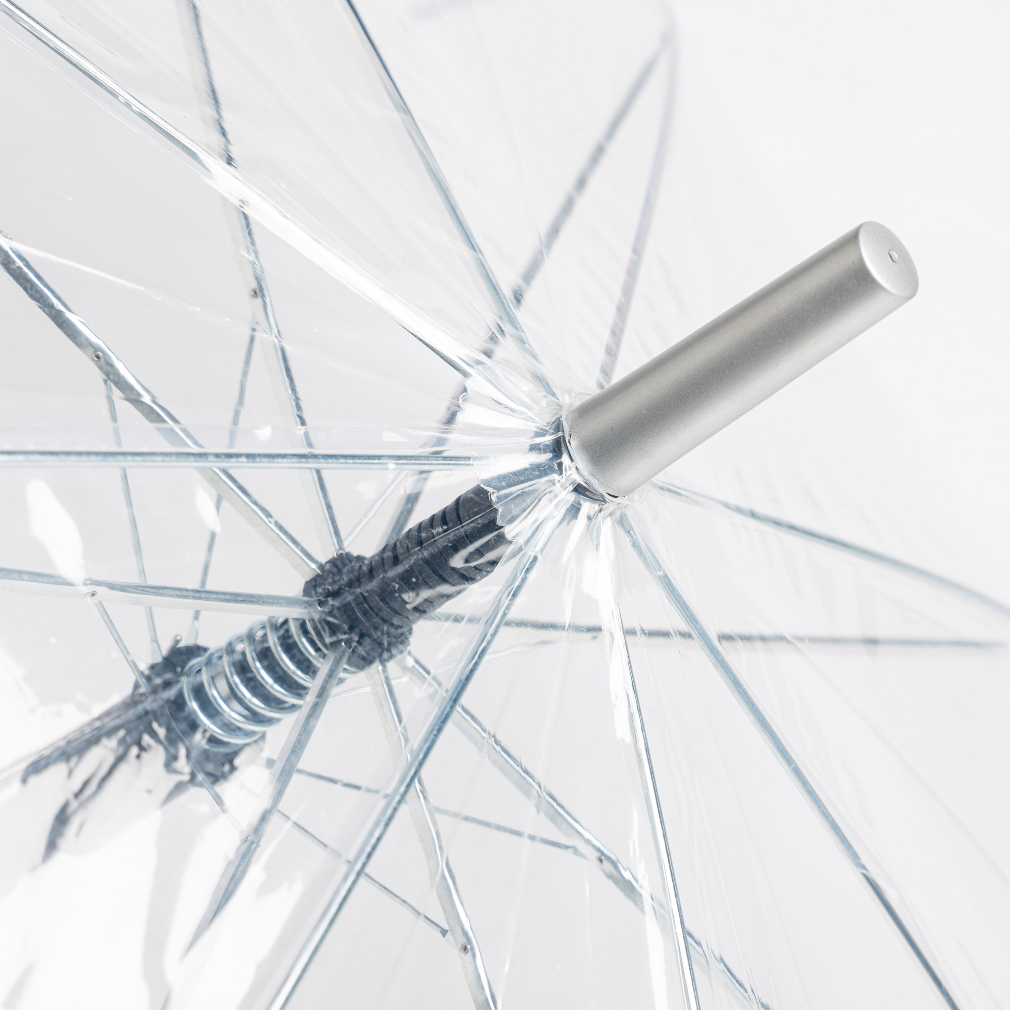 Automatyczny parasol transparentny z plastikową rączką / Sinrain P090172P