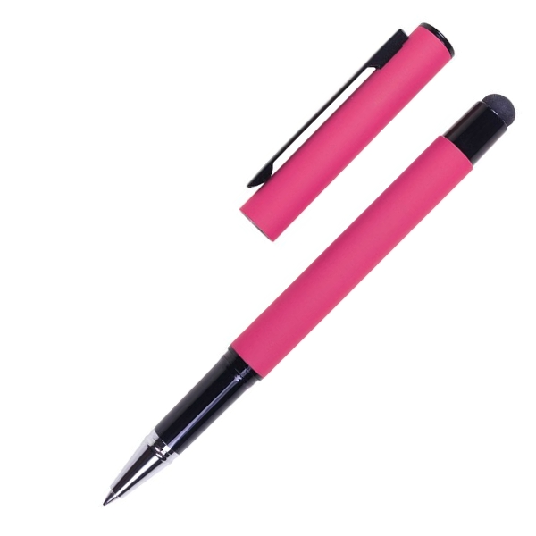 Pióro kulkowe touch pen, soft touch CELEBRATION Pierre Cardin P086425K różowy