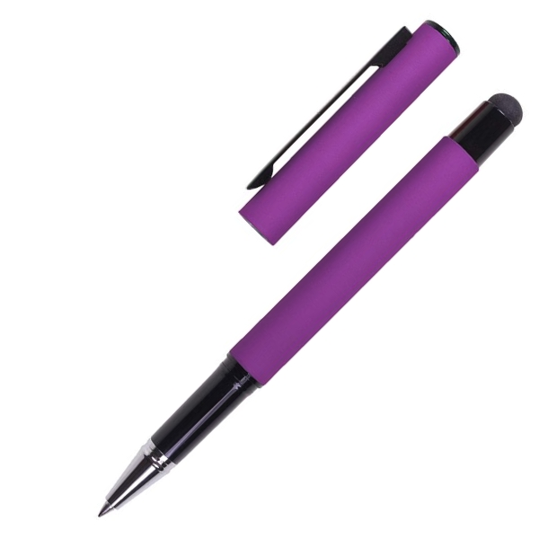 Pióro kulkowe touch pen, soft touch CELEBRATION Pierre Cardin P086425K fioletowy