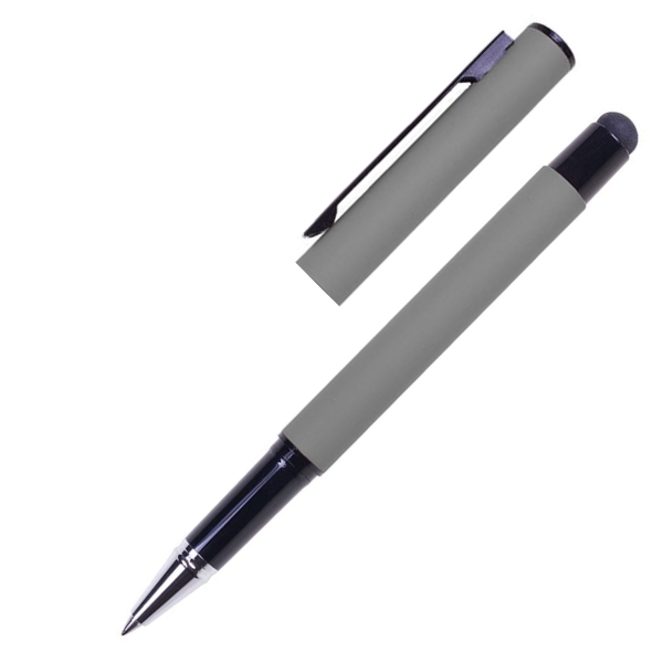 Pióro kulkowe touch pen, soft touch CELEBRATION Pierre Cardin P086425K szary