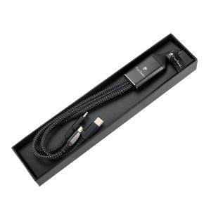 Kabel do ładowania 3w1 z podświetlanym logo Pierre Cardin P087296K MC-B9000400IP303