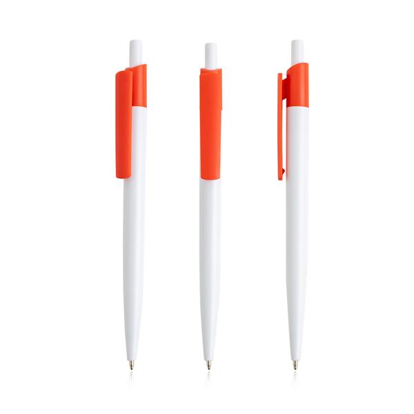 Długopis z recyklingowanego ABS / Recyclip P093203P czerwony