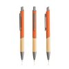 Długopis z recyklingowanego aluminium / Balur P093215P pomarańczowy