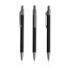 Długopis Soft Touch z recyklingowanego aluminium / Peralu P093245P czarny