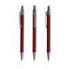 Długopis Soft Touch z recyklingowanego aluminium / Peralu P093245P dark red
