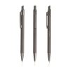 Długopis Soft Touch z recyklingowanego aluminium / Peralu P093245P ciemnoszary