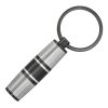 Breloczek na klucze Bold Stripe Chrome & Gun P092864P