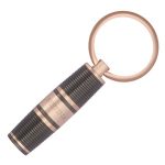 Breloczek na klucze Bold Stripe Gun & Rosegold P092865P