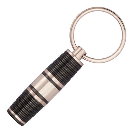 Breloczek na klucze Bold Stripe Gun & Rosegold P092865P