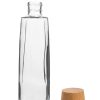 Butelka 750 ml szklana z bambusowym korkiem Vanilla Seazon P093140P