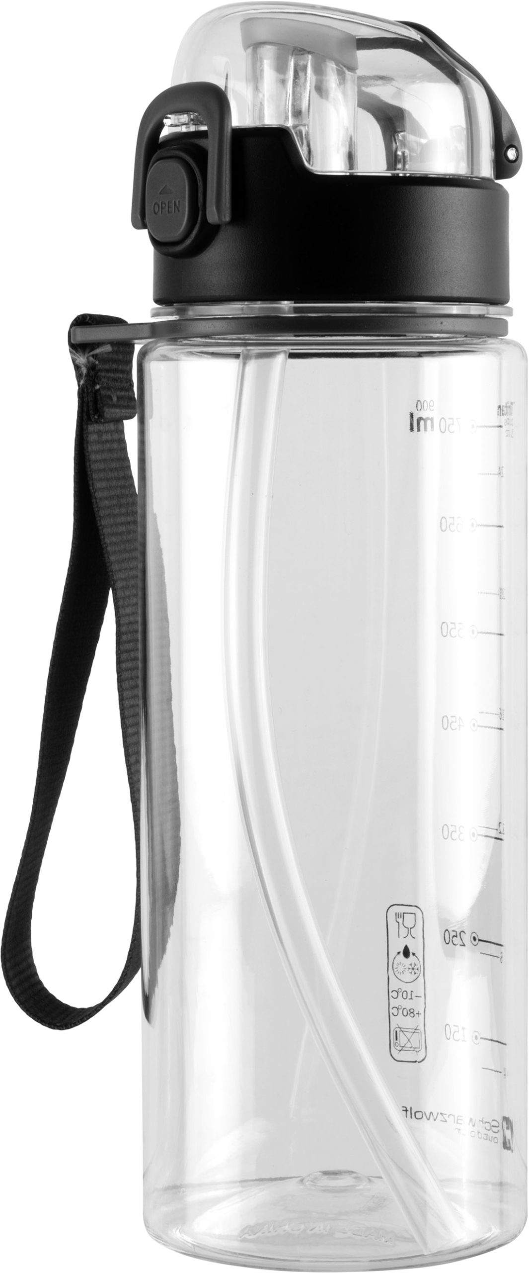 Butelka sportowa SEYHAN 900 ml Schwarzwolf P092803P