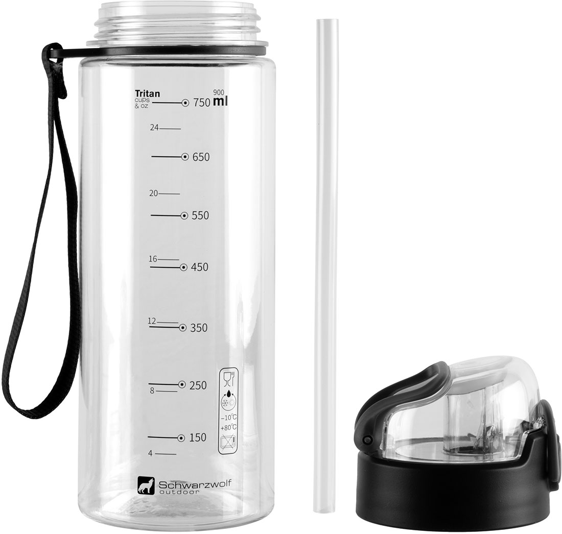 Butelka sportowa SEYHAN 900 ml Schwarzwolf P092803P