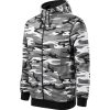 Bluza męska Camo Zipper P030626F camouflage gray