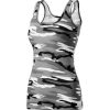 Top damski Camo Triumph P020233F camouflage gray