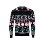 Świąteczny sweter LED S/M P067315O
