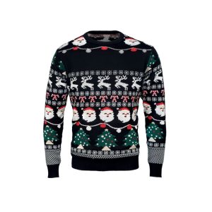 Świąteczny sweter LED S/M P067315O