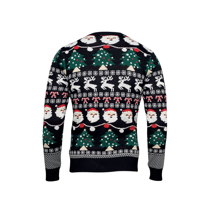 Świąteczny sweter LED S/M P067315O