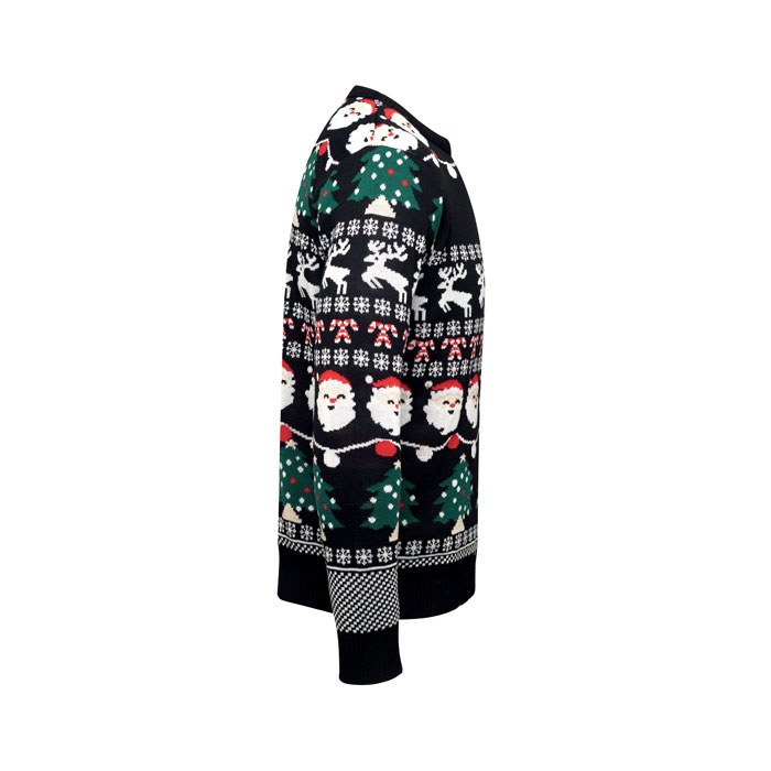 Świąteczny sweter LED S/M P067315O