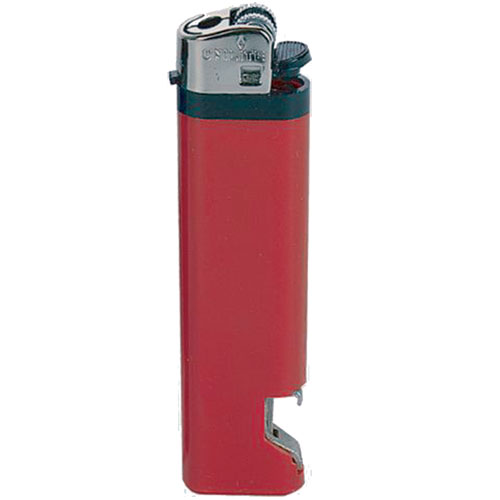 Zapalniczka z otwieraczem / Opener P090957P dark red