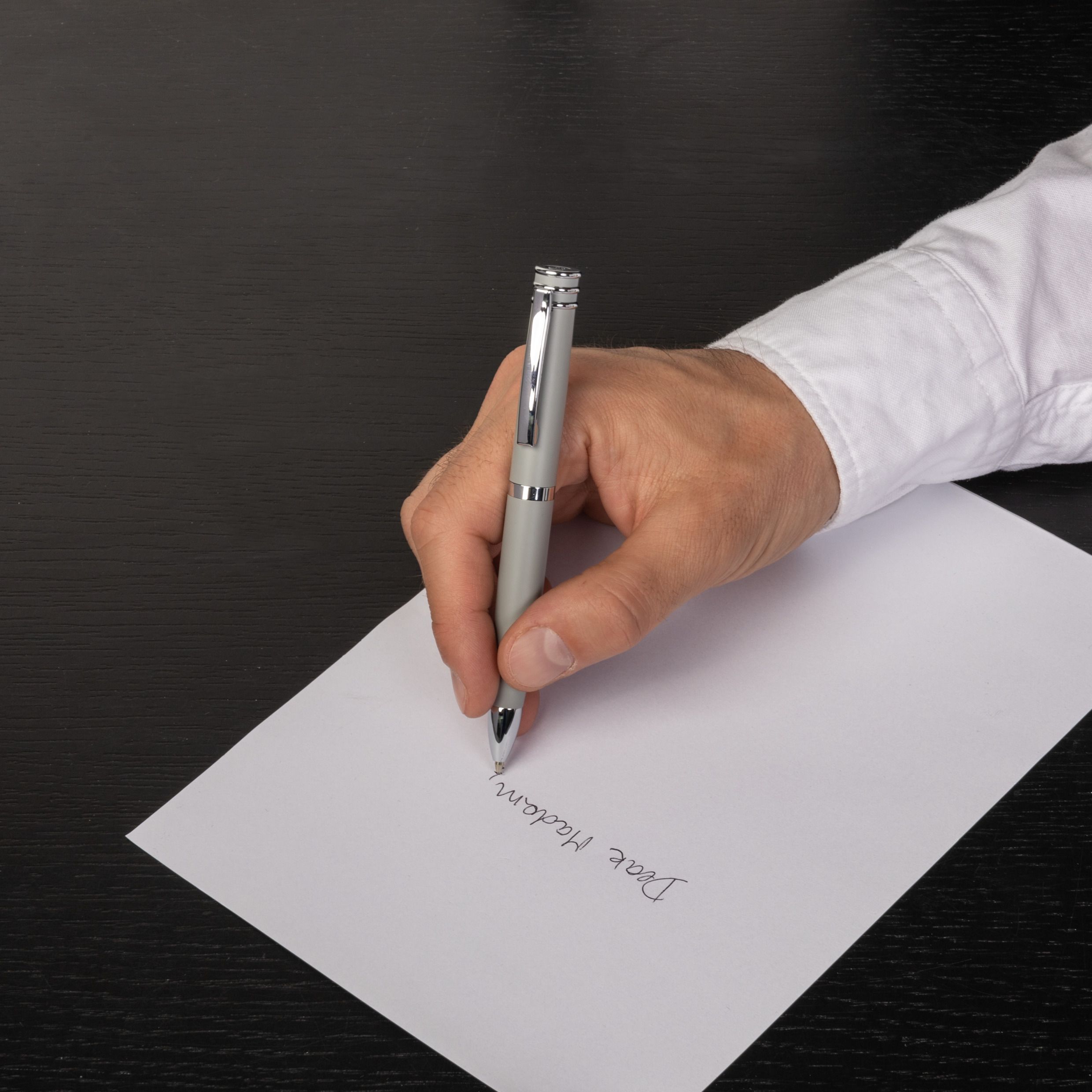 Długopis Austin Grey/silver P092432P