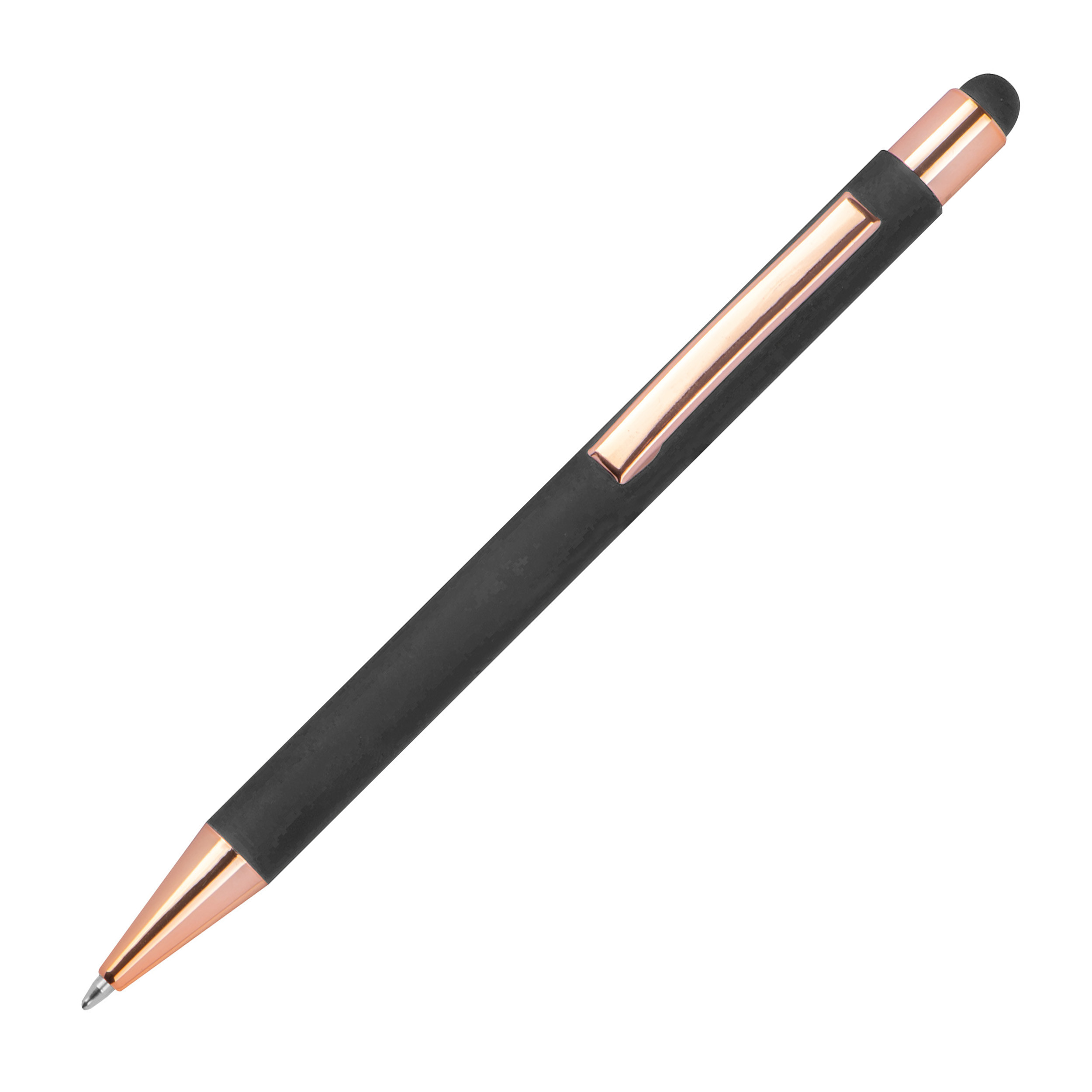 Długopis metalowy touch pen soft touch MIRAMAR P089715G ciemnoszary Długopis metalowy touch pen soft touch MIRAMAR P089715G ciemnoszary