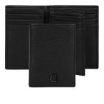 Etui na karty with flap Bond Black P092360P