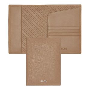 Etui na paszport Classic Grained Camel P092735P PM-HLP416X