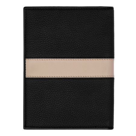 Etui na paszport Delano Taupe & Black P093057P 5 Etui na paszport Delano Taupe & Black P093057P