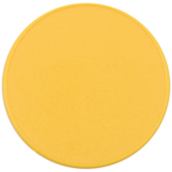 Plastikowe żetony na imprezy, śred. 3,5 cm / Evy P090570P żółty