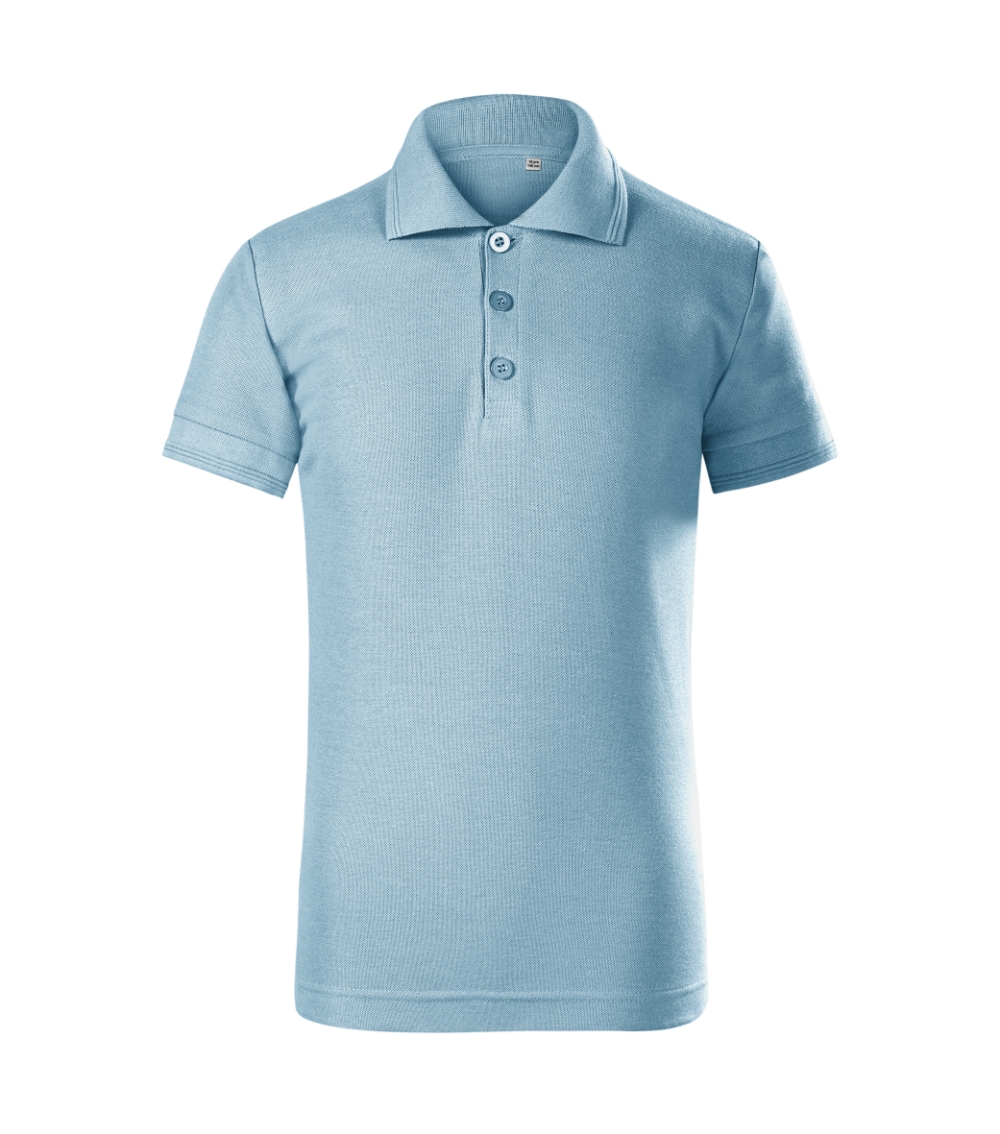 Koszulka polo dziecięca Pique Polo Free P064457F błękitny