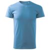 Koszulka męska Basic Free P021358F lazurowy
