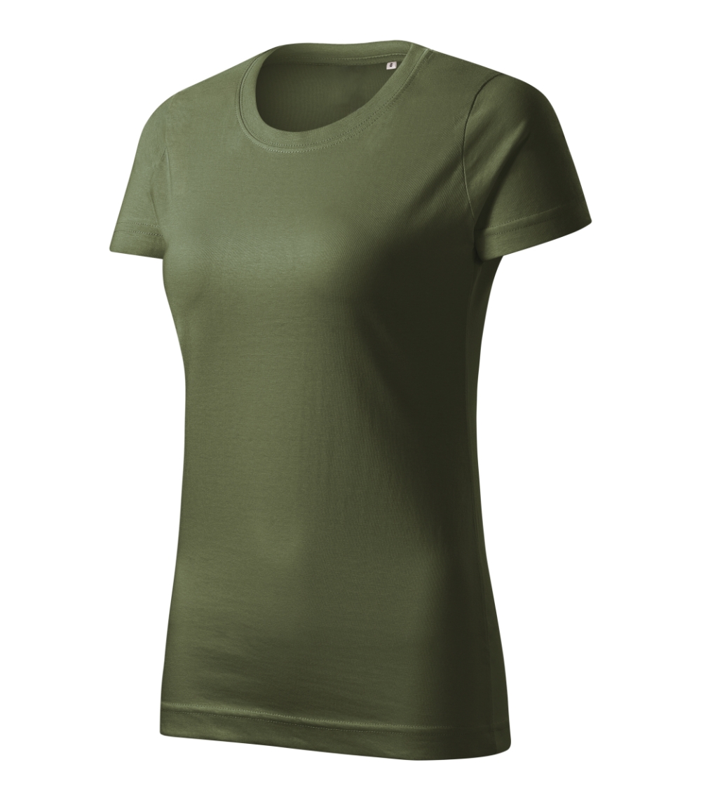 Koszulka damska Basic Free P022694F khaki