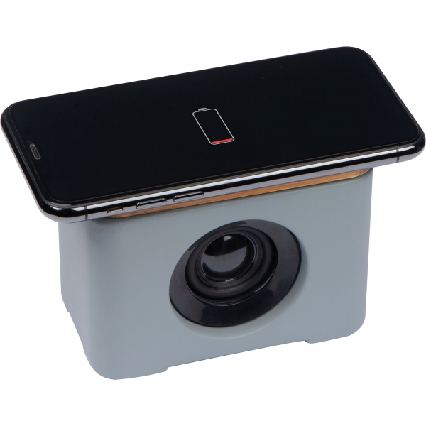 Głośnik bluetooth z ładowarką indukcyjną P086666K