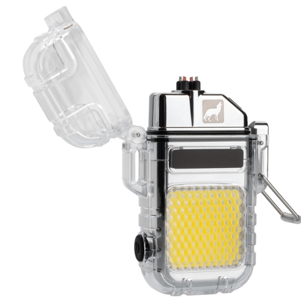 Zapalniczka elektryczna z latarką CALBUCO Schwarzwolf P086559K