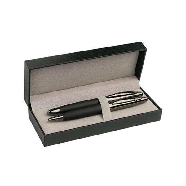 Zestaw: pióro kulkowe i długopis / Meruset P090709P