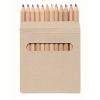 Komplet 12 kredek w pudełku P016803O