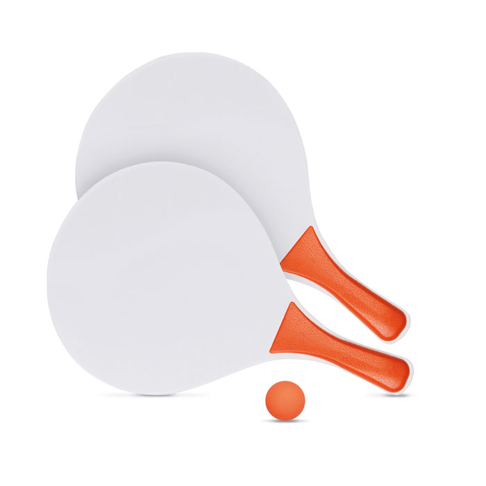 Plażowy komplet tenisowy P016842O pomaranczowy Plażowy komplet tenisowy P016842O pomaranczowy