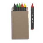 Komplet 6 kredek w pudełku P016848O