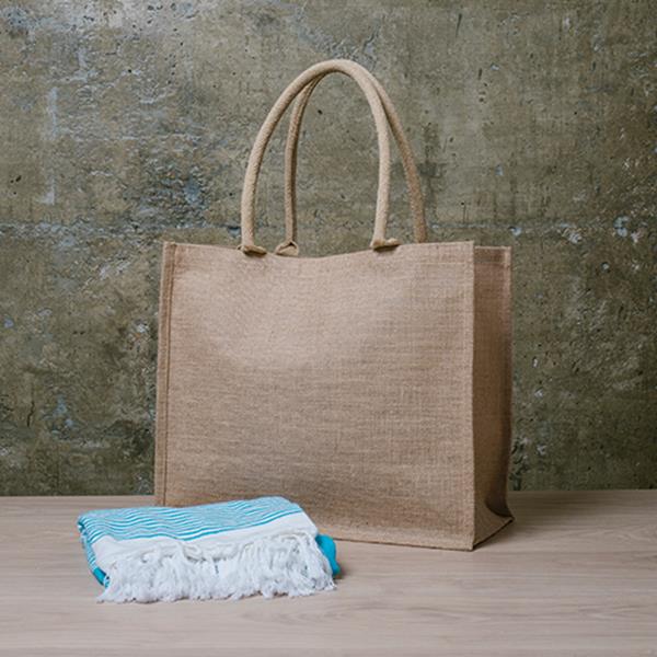 Torba jutowa z laminowanym wnętrzem / Lamyjute P090931P