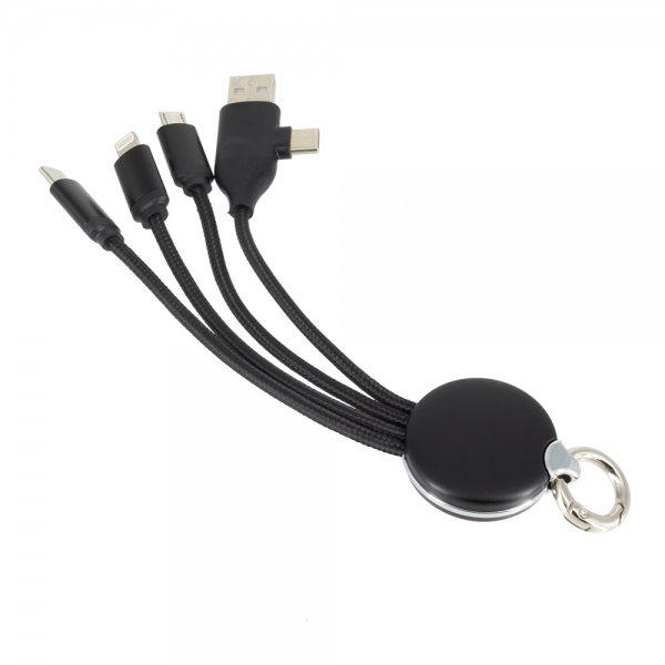 Kabel z podświetlanym logo 4w1, RXD-368 P087404K