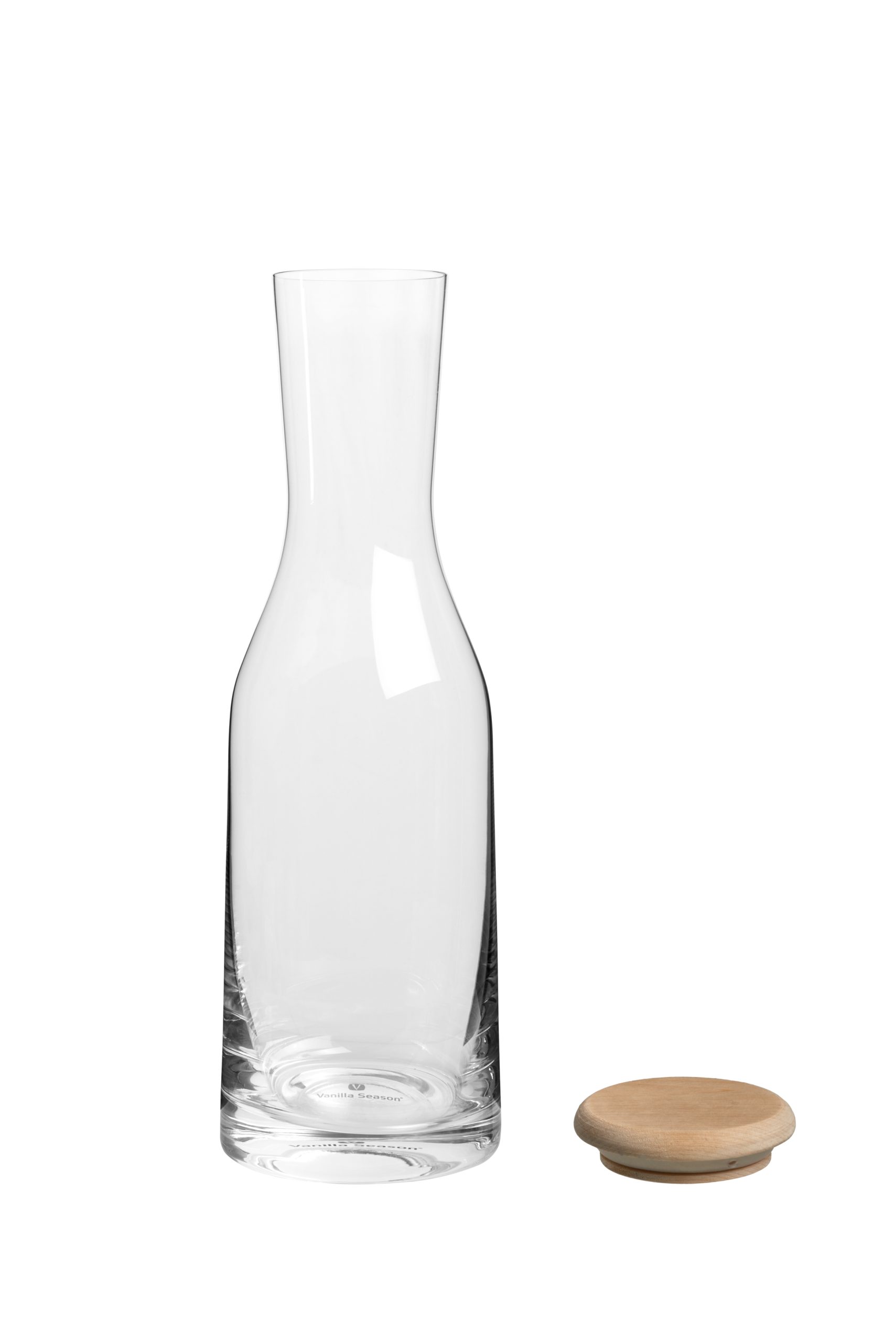 Karafka kryształowa 1,2l z drewnianym korkiem Vanilla Season P093149P