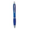 Długopis z miękkim uchwytem P017084O przezroczysty niebieski